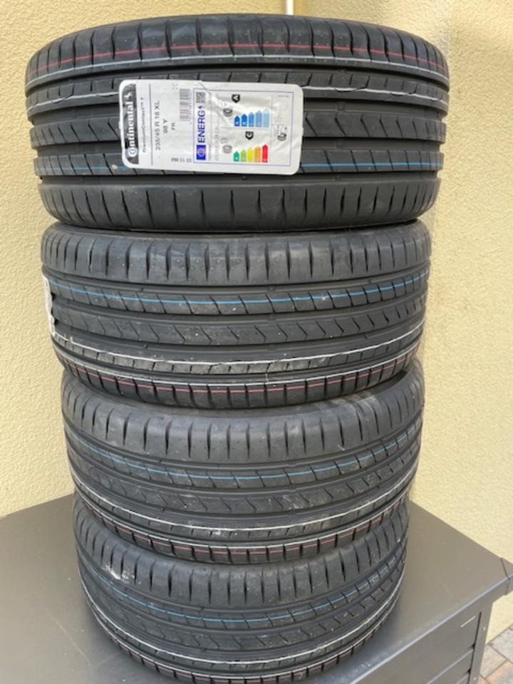 Sommer-Reifen 235/45R18 98Y XL FR Continental PremiumContact 7 - Felgen und Reifen: das Bild 1 Sommer-Reifen 235/45R18 98Y XL FR Continental PremiumContact 7 - Felgen und Reifen: das Bild 1