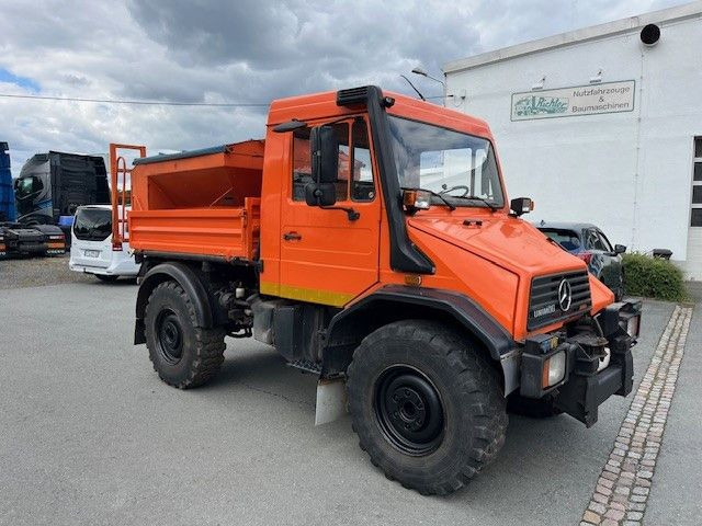 Kipper Mercedes-Benz Unimog 418/10 Winterdienst2000: das Bild 6