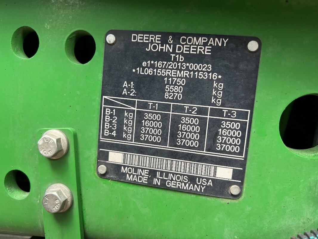 John Deere 6155R - Traktor: das Bild 4 John Deere 6155R - Traktor: das Bild 4