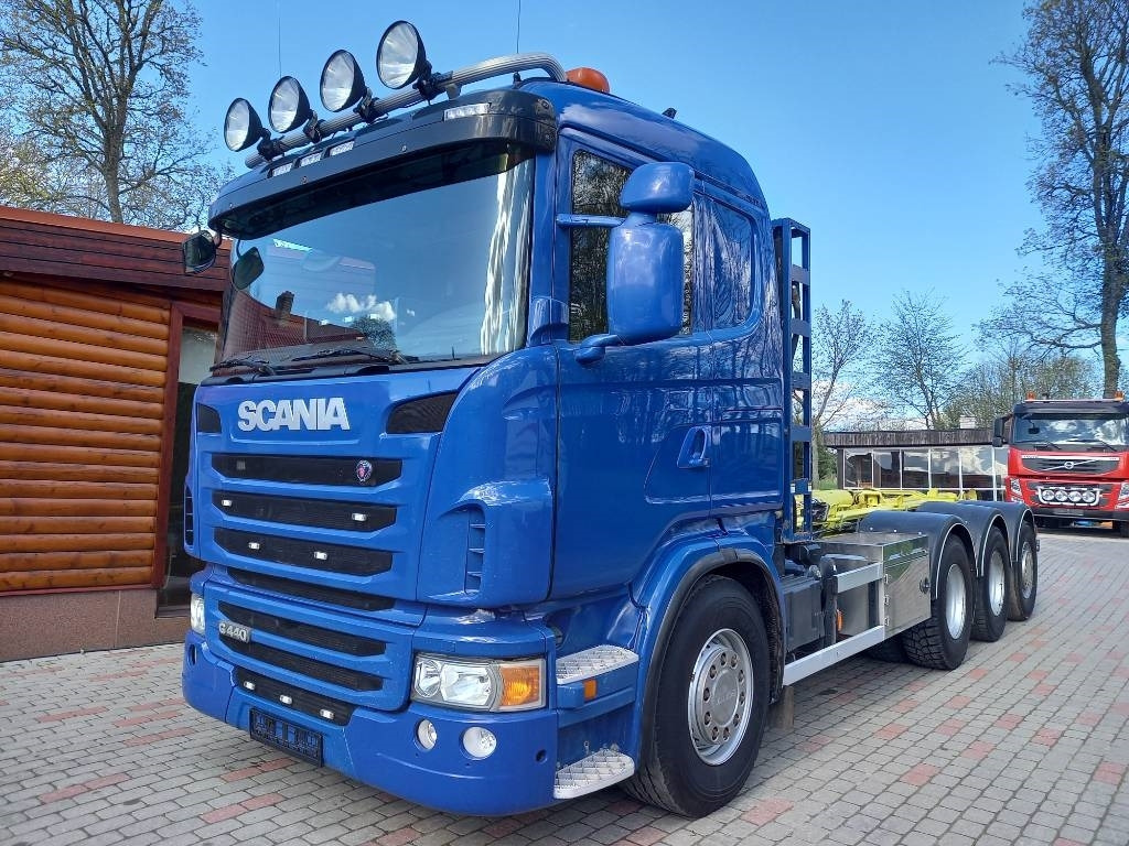 Scania G440, 8x4, GROSS WEIGHT 3600 KG. - Abrollkipper: das Bild 1 Scania G440, 8x4, GROSS WEIGHT 3600 KG. - Abrollkipper: das Bild 1