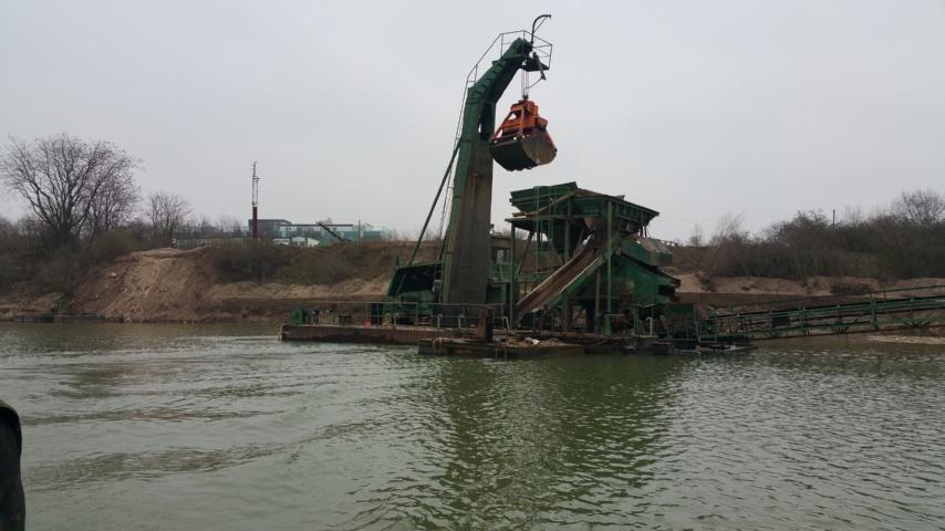 Auslegerschwimmbagger Rohr Vollautomatisch - Amphibische Bagger: das Bild 1 Auslegerschwimmbagger Rohr Vollautomatisch - Amphibische Bagger: das Bild 1