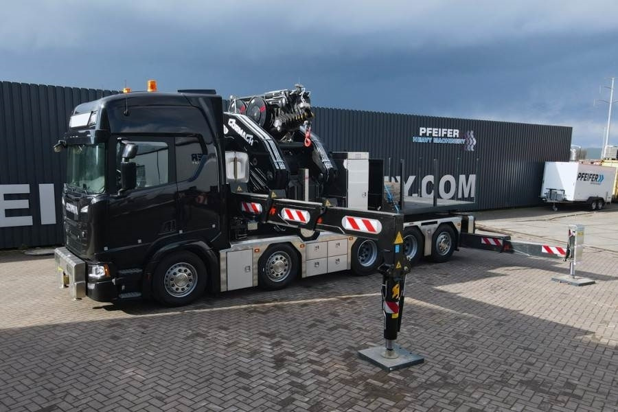 All-Terrain Kran Scania R540 B10x4 With CORMACH 150tm Crane Valid inspecti: das Bild 12