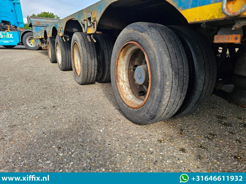 Tieflader Auflieger ES-GE 4-ass. Uitschuifbare semi dieplader / 78 cm. Hoog / 2x naloop gestuurd: das Bild 8