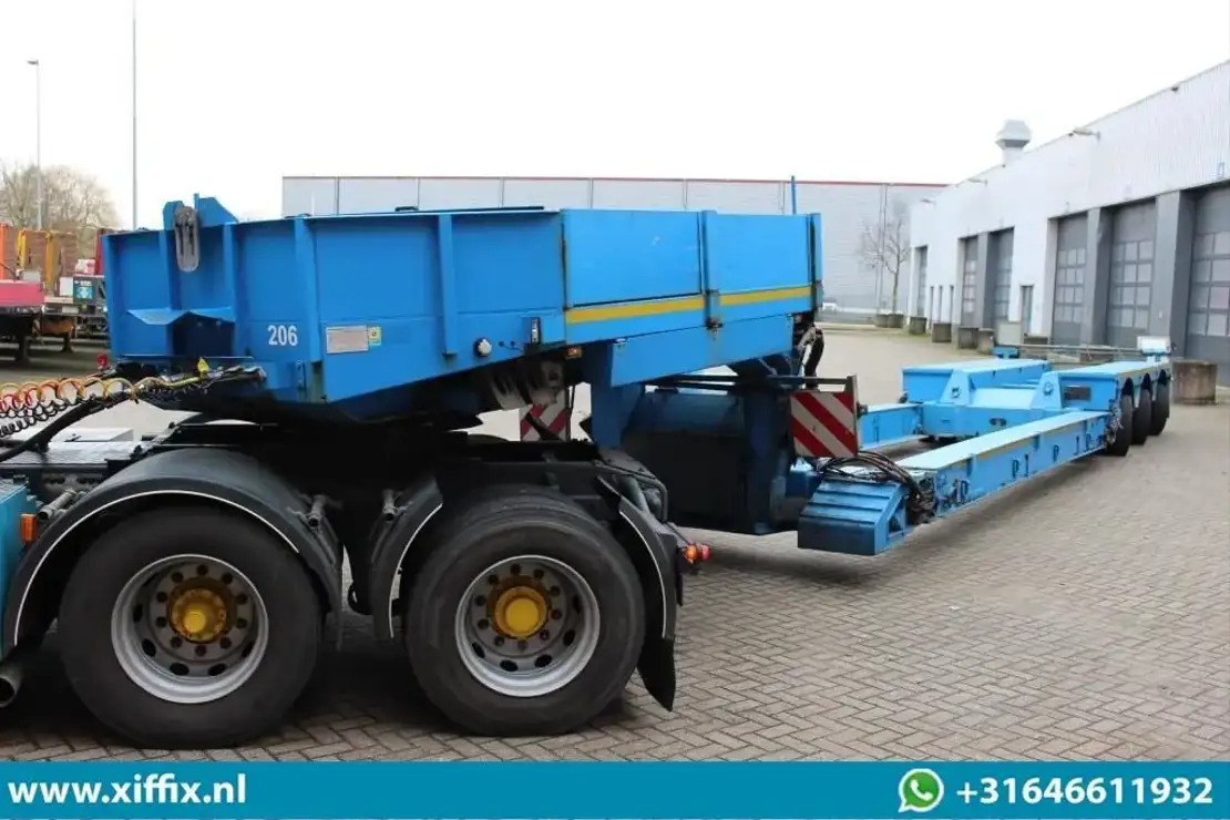 Faymonville 3-ass. Uitschuifbare dieplader met afneembare zwanenhals / Hydr. Vre - Tieflader Auflieger: das Bild 3 Faymonville 3-ass. Uitschuifbare dieplader met afneembare zwanenhals / Hydr. Vre - Tieflader Auflieger: das Bild 3