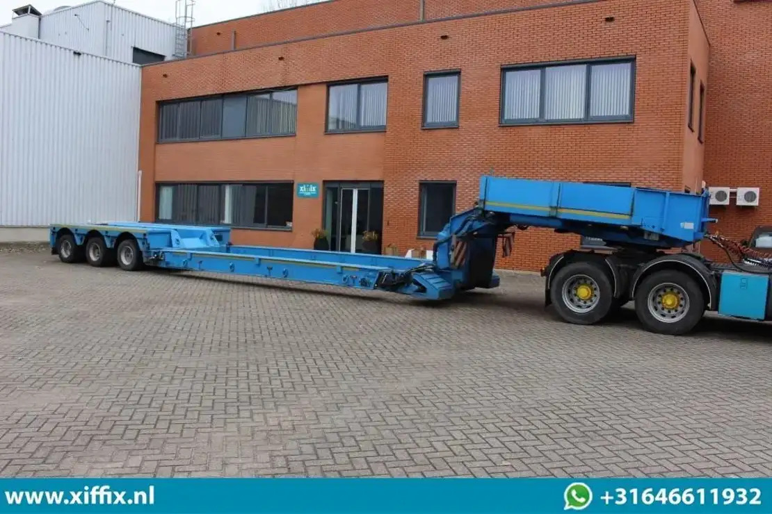 Faymonville 3-ass. Uitschuifbare dieplader met afneembare zwanenhals / Hydr. Vre - Tieflader Auflieger: das Bild 4 Faymonville 3-ass. Uitschuifbare dieplader met afneembare zwanenhals / Hydr. Vre - Tieflader Auflieger: das Bild 4