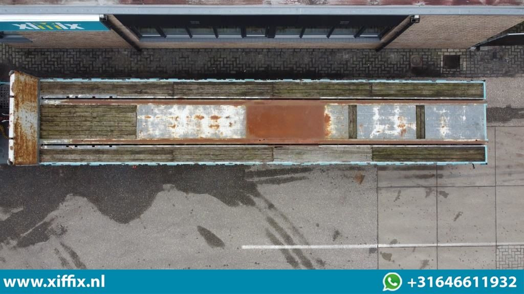 Floor 3-ass. Oplegger met kraanspoor / 2x gestuurd - Pritschenauflieger/ Plattformauflieger: das Bild 3 Floor 3-ass. Oplegger met kraanspoor / 2x gestuurd - Pritschenauflieger/ Plattformauflieger: das Bild 3