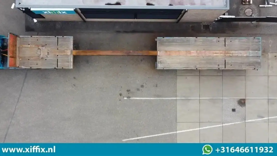 Floor 3-ass. Vlakke uitschuifbare oplegger / 2x gestuurd / 13907 - Pritschenauflieger/ Plattformauflieger: das Bild 2 Floor 3-ass. Vlakke uitschuifbare oplegger / 2x gestuurd / 13907 - Pritschenauflieger/ Plattformauflieger: das Bild 2