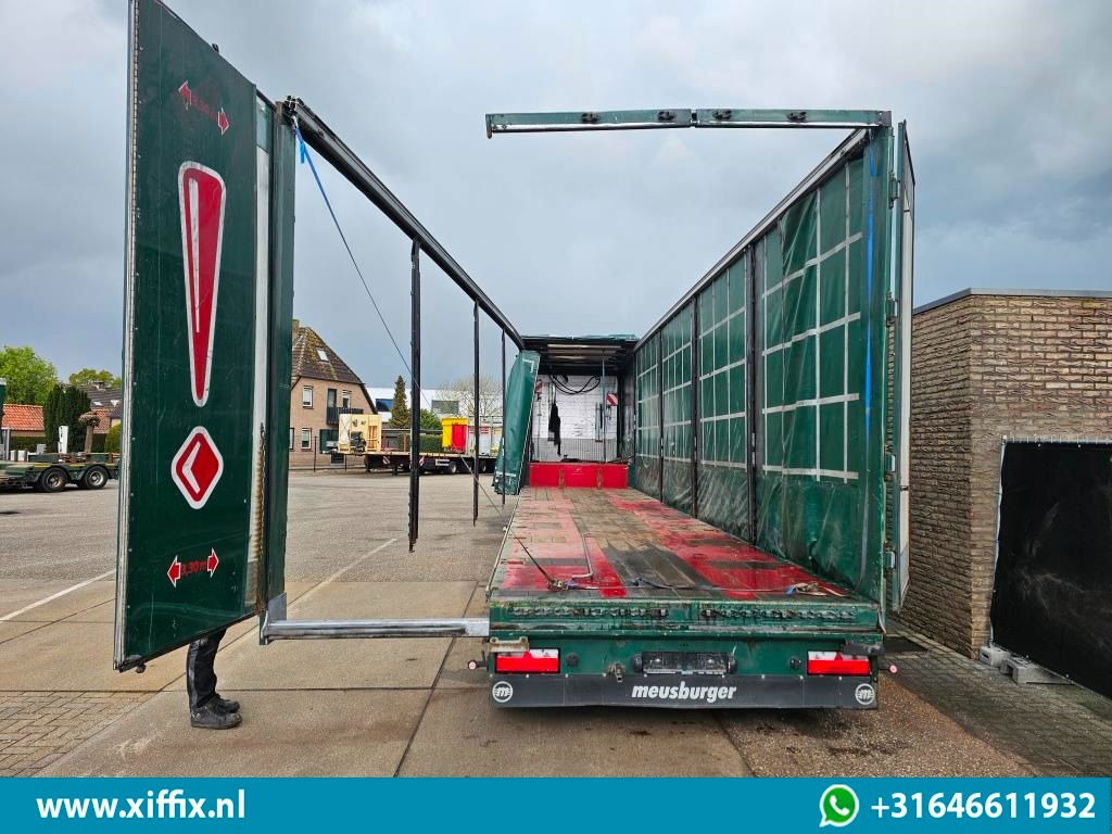 Meusburger 6-ass. Semi dieplader met elektische huifopbouw / 3x naloop gestuurd - Tieflader Auflieger: das Bild 5 Meusburger 6-ass. Semi dieplader met elektische huifopbouw / 3x naloop gestuurd - Tieflader Auflieger: das Bild 5