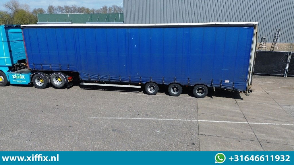 Nooteboom 3-ass. Semi dieplader met huifopbouw / Laadklep - Tieflader Auflieger: das Bild 2 Nooteboom 3-ass. Semi dieplader met huifopbouw / Laadklep - Tieflader Auflieger: das Bild 2