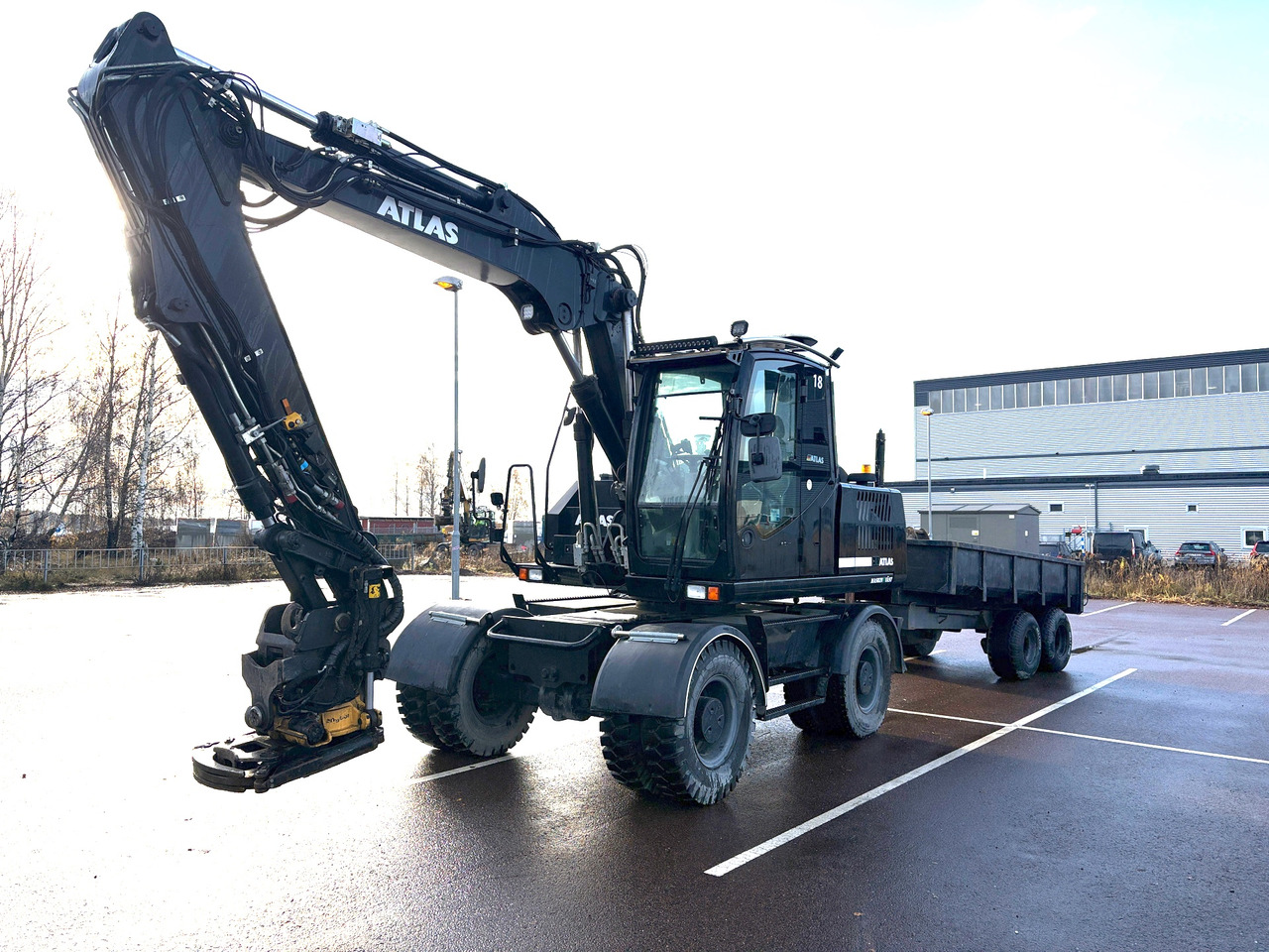 Atlas 160W - Mobilbagger: das Bild 1 Atlas 160W - Mobilbagger: das Bild 1