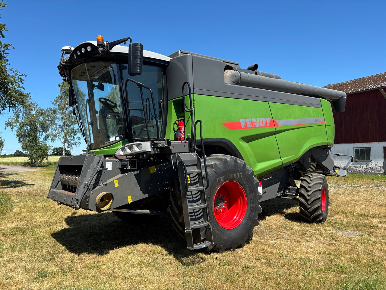 Fendt 6335 C - Mähdrescher: das Bild 1 Fendt 6335 C - Mähdrescher: das Bild 1
