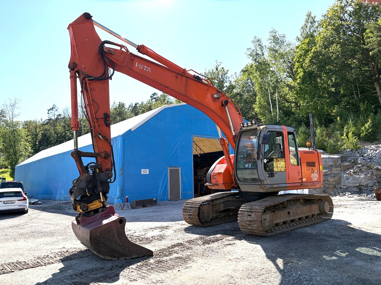 Hitachi ZX225USR - Bagger: das Bild 1 Hitachi ZX225USR - Bagger: das Bild 1