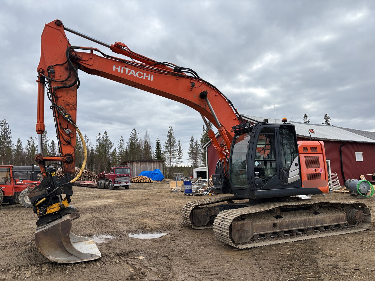 Hitachi Zaxis - Bagger: das Bild 1 Hitachi Zaxis - Bagger: das Bild 1