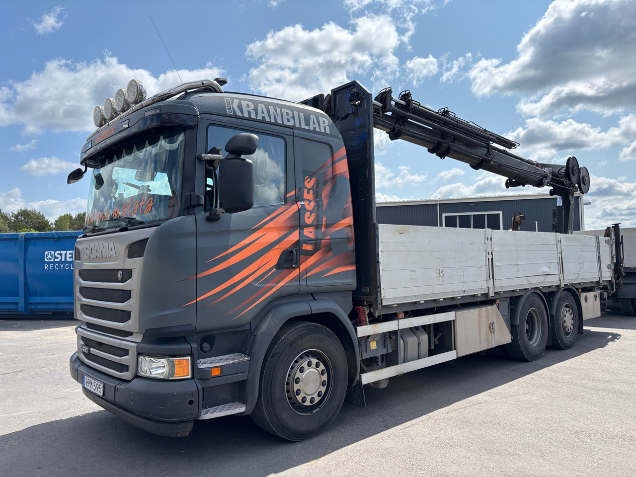 Scania G450 - Autokran: das Bild 1 Scania G450 - Autokran: das Bild 1