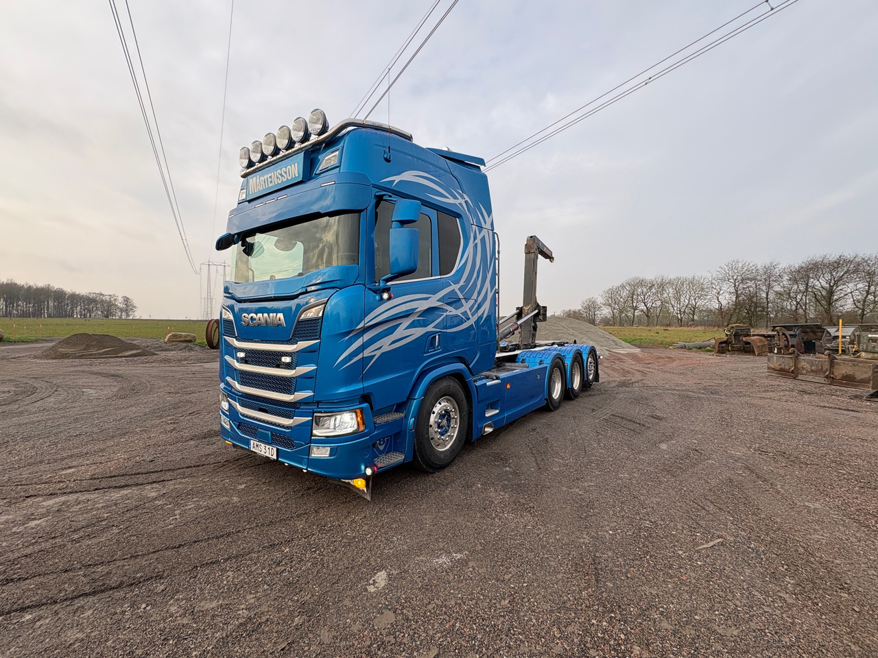 Scania R650 - Abrollkipper: das Bild 1 Scania R650 - Abrollkipper: das Bild 1