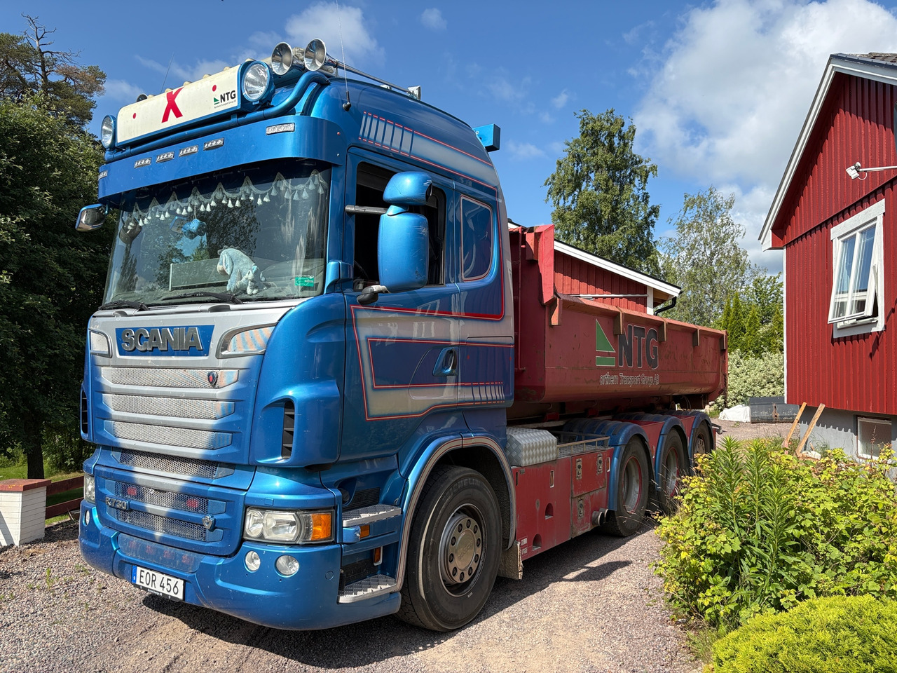 Scania R730 - Abrollkipper: das Bild 1 Scania R730 - Abrollkipper: das Bild 1