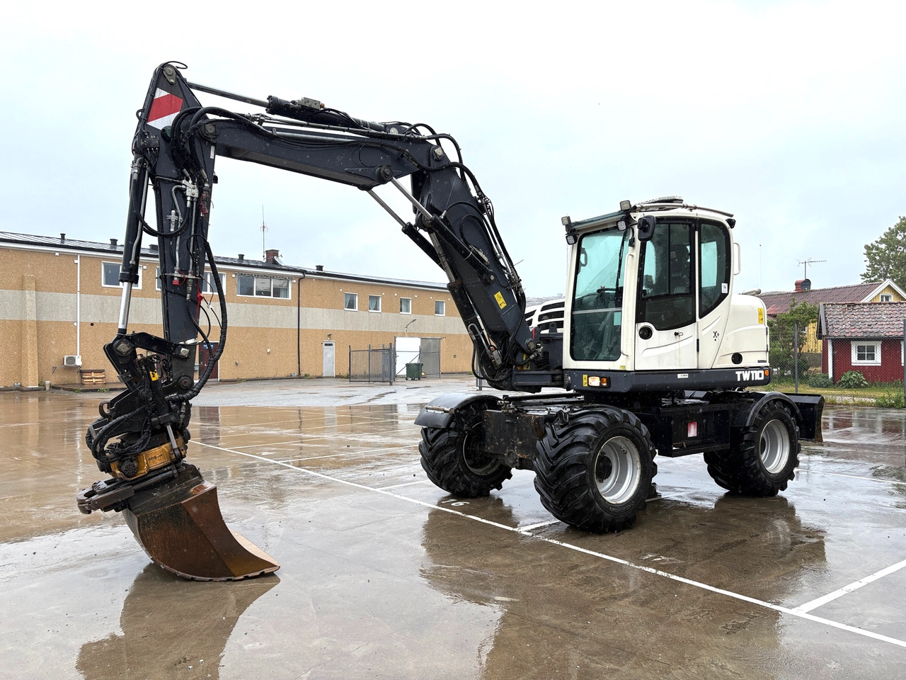 Terex TW110 - Bagger: das Bild 1 Terex TW110 - Bagger: das Bild 1