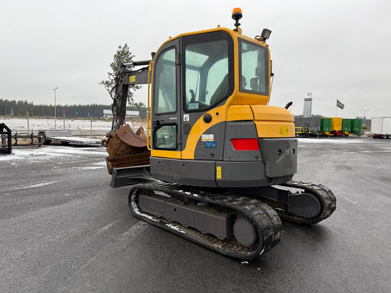 Volvo ECR58D - Bagger: das Bild 1 Volvo ECR58D - Bagger: das Bild 1