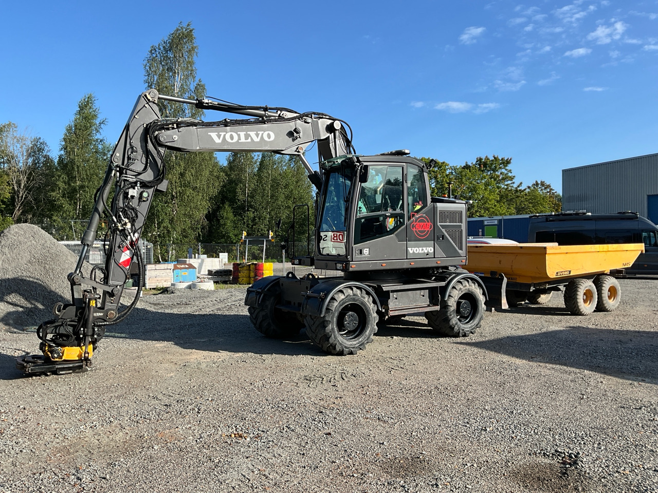 Volvo EWR150E - Bagger: das Bild 1 Volvo EWR150E - Bagger: das Bild 1