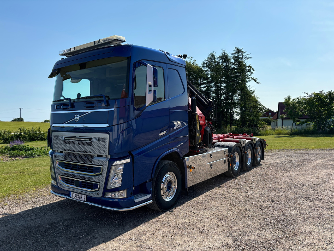 Volvo FH 540 - Abrollkipper: das Bild 1 Volvo FH 540 - Abrollkipper: das Bild 1