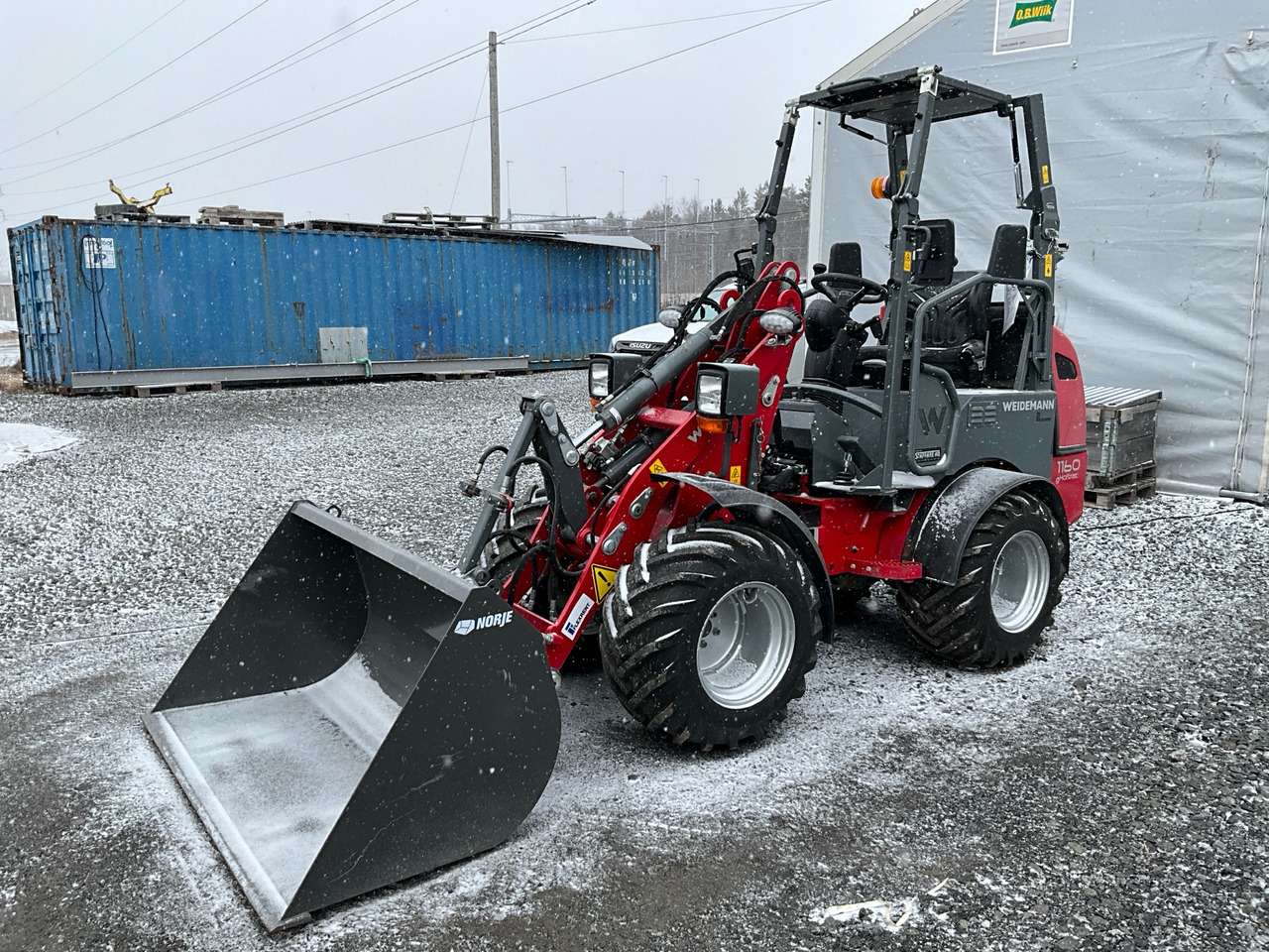 Weidemann 1160 - Radlader: das Bild 1 Weidemann 1160 - Radlader: das Bild 1