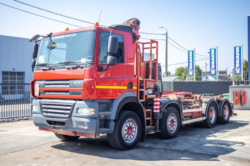 DAF CF 410-8X4+MKG 141A2 - EURO 5 - Abrollkipper, Autokran: das Bild 2 DAF CF 410-8X4+MKG 141A2 - EURO 5 - Abrollkipper, Autokran: das Bild 2