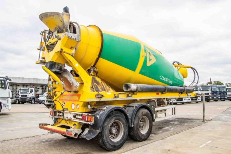 DE BUF BETON MIXER/MALAXEUR/MISCHER 10M3 - Betonmischer Auflieger: das Bild 3 DE BUF BETON MIXER/MALAXEUR/MISCHER 10M3 - Betonmischer Auflieger: das Bild 3