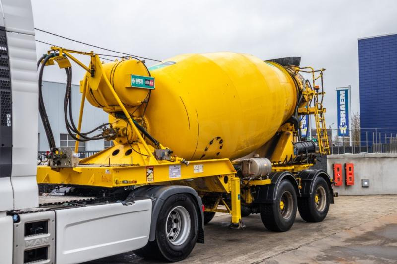 Imer BETON MIXER/MALAXEUR/MISCHER-10M3- STEERING AXLE - Betonmischer Auflieger: das Bild 1 Imer BETON MIXER/MALAXEUR/MISCHER-10M3- STEERING AXLE - Betonmischer Auflieger: das Bild 1