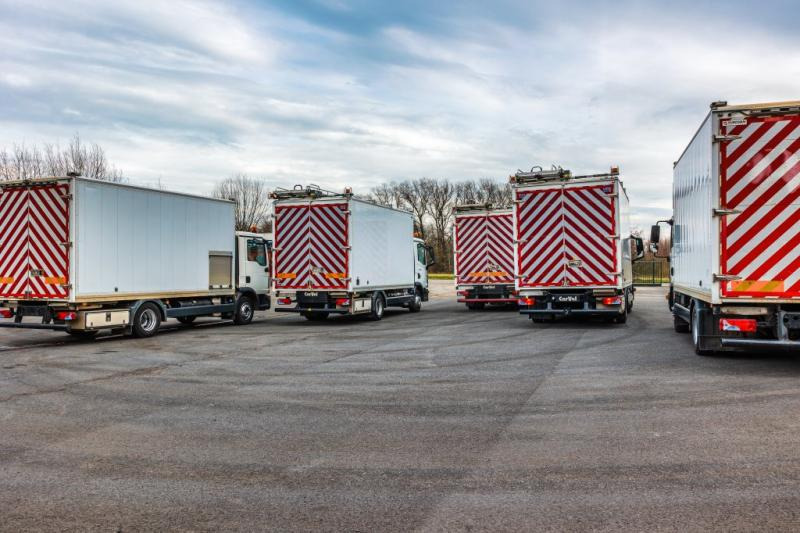 Koffer LKW MAN TGL 10.190 BL - CARVAL INBOUW: das Bild 8
