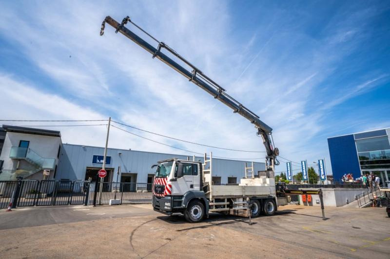 MAN TGS 33.400 BB - HIAB 377 E-5 HIPRO - Pritsche LKW, Autokran: das Bild 1 MAN TGS 33.400 BB - HIAB 377 E-5 HIPRO - Pritsche LKW, Autokran: das Bild 1