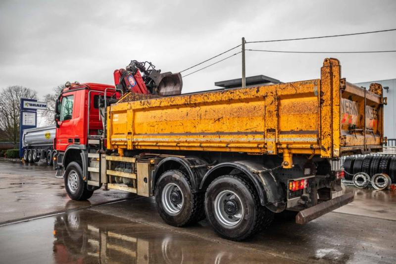 Mercedes ACTROS 3344 AK - HMF1643 Z2 - Kipper, Autokran: das Bild 5 Mercedes ACTROS 3344 AK - HMF1643 Z2 - Kipper, Autokran: das Bild 5