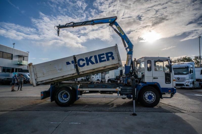 Volvo FL 619 - PK 9501 - Kipper, Autokran: das Bild 3 Volvo FL 619 - PK 9501 - Kipper, Autokran: das Bild 3