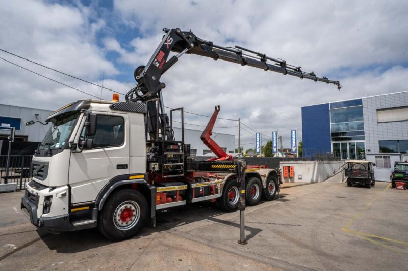Volvo FMX 420 - HIAB 322 E - 7 HIPRO - Abrollkipper, Autokran: das Bild 1 Volvo FMX 420 - HIAB 322 E - 7 HIPRO - Abrollkipper, Autokran: das Bild 1