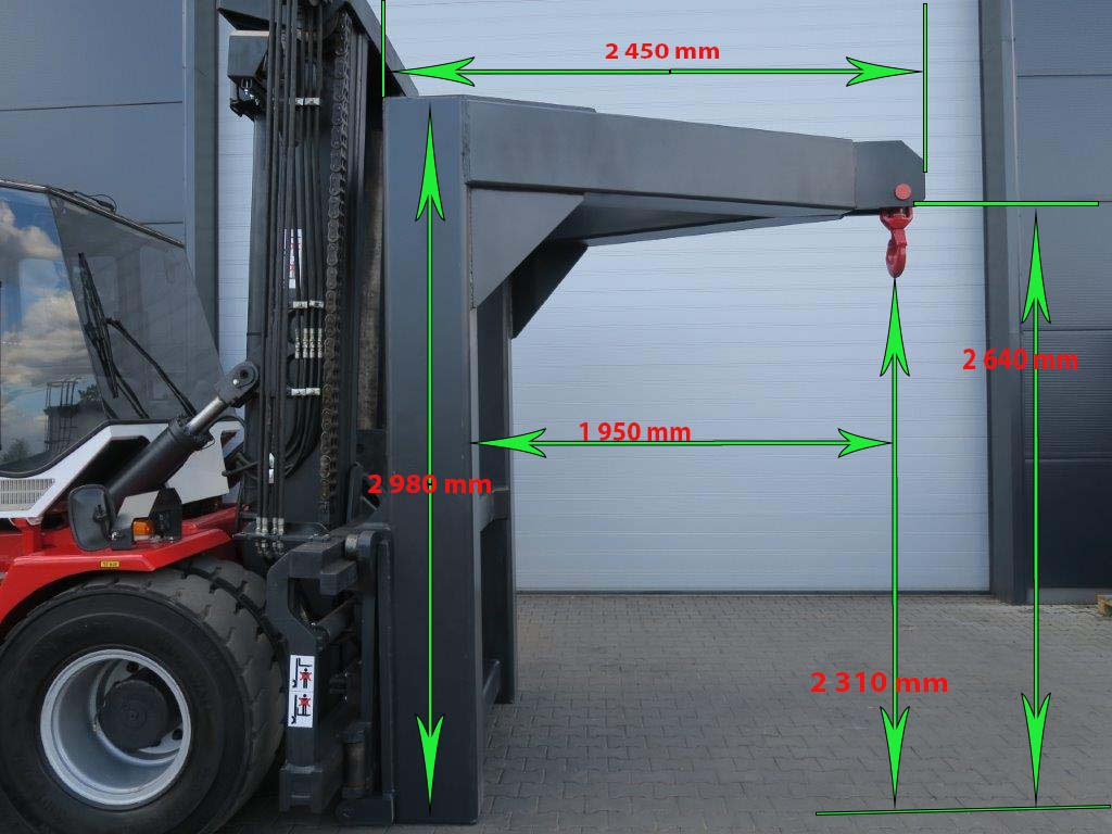 Konecranes SMV15-1200C - Kranarm - Dieselstapler: das Bild 2 Konecranes SMV15-1200C - Kranarm - Dieselstapler: das Bild 2