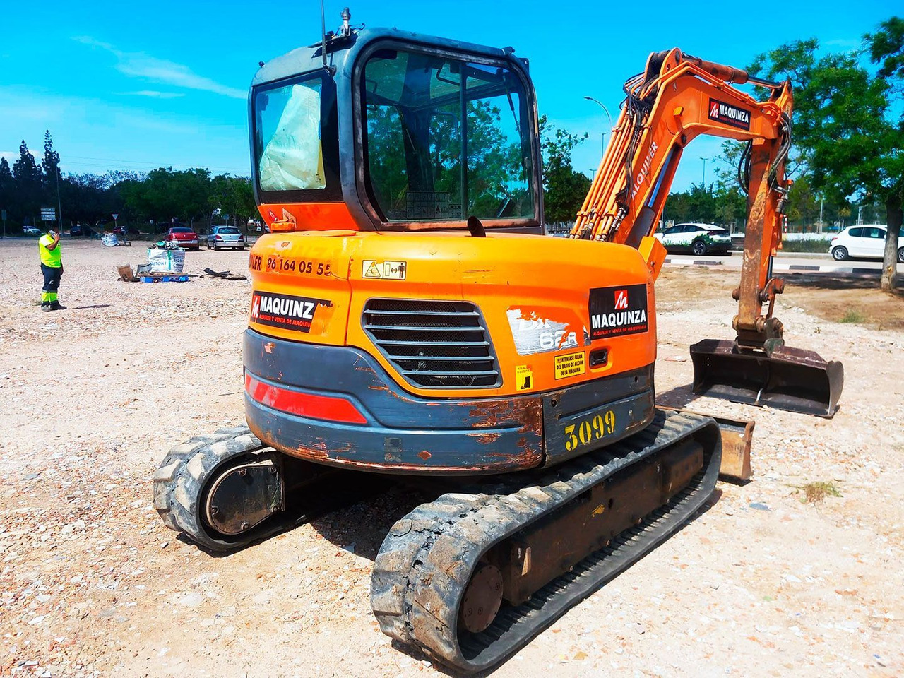 DOOSAN DX62R-3 - Minibagger: das Bild 5 DOOSAN DX62R-3 - Minibagger: das Bild 5