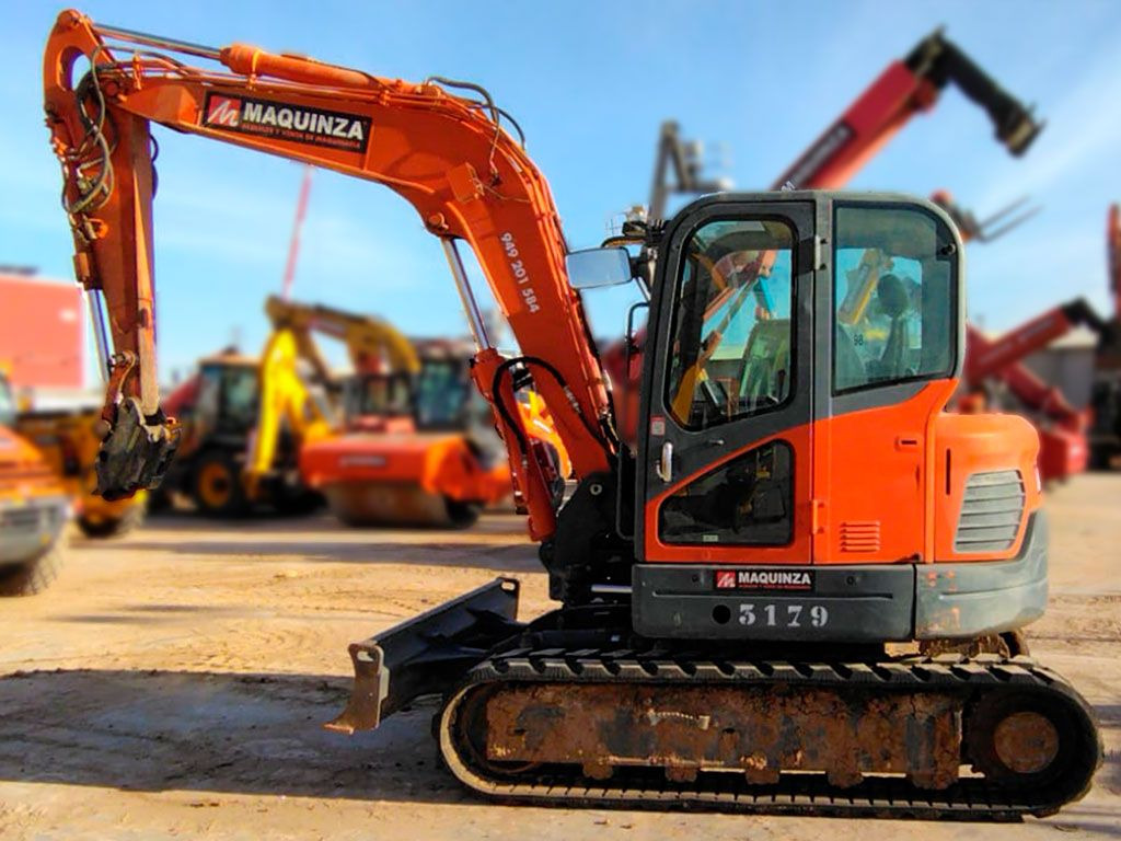 DOOSAN DX85R-3 - Minibagger: das Bild 1 DOOSAN DX85R-3 - Minibagger: das Bild 1