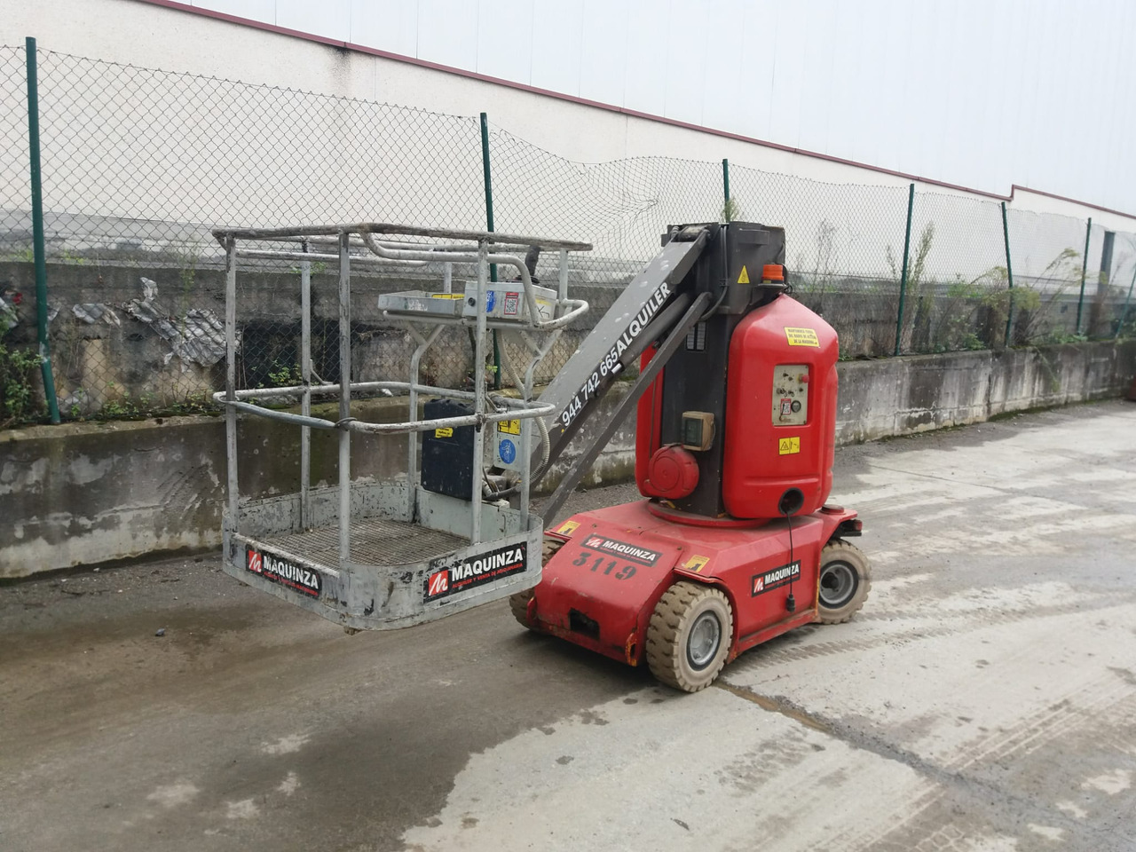MANITOU 105VJR - Gelenkarmbühne: das Bild 1 MANITOU 105VJR - Gelenkarmbühne: das Bild 1