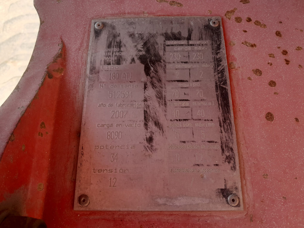 Gelenkarmbühne MANITOU 180ATJ: das Bild 13