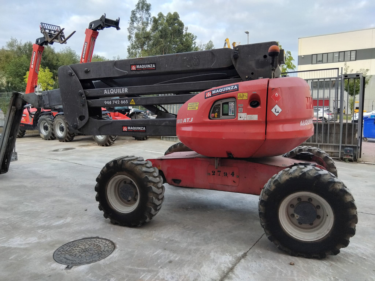 MANITOU 180ATJ - Gelenkarmbühne: das Bild 2 MANITOU 180ATJ - Gelenkarmbühne: das Bild 2