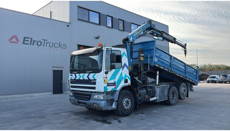 DAF 75 CF 250 (PALFINGER PK12000 / BELGIAN TRUCK / PERFECT CONDITION / LOW MILAGE) - Autokran: das Bild 1 DAF 75 CF 250 (PALFINGER PK12000 / BELGIAN TRUCK / PERFECT CONDITION / LOW MILAGE) - Autokran: das Bild 1