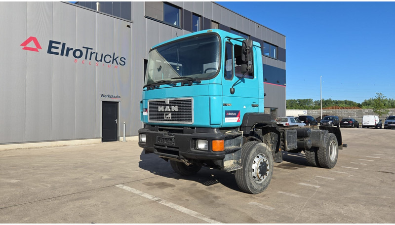 MAN 19.342 (4X4 / ALLRAD / AUXILAIRY / EURO 2 / FULL STEEL SUSP. / LAMES) - Fahrgestell LKW: das Bild 1 MAN 19.342 (4X4 / ALLRAD / AUXILAIRY / EURO 2 / FULL STEEL SUSP. / LAMES) - Fahrgestell LKW: das Bild 1