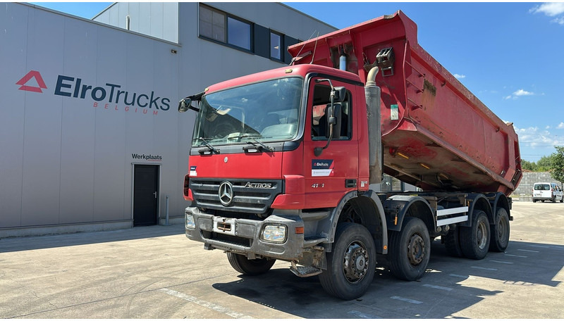 Mercedes-Benz Actros 4141 (8X6 / LAMES / STEEL / BIG AXLE / GRAND PONT / TAMBOURS / MANUAL GETRIEBE / MANUAL GEARBOX) - Kipper: das Bild 1 Mercedes-Benz Actros 4141 (8X6 / LAMES / STEEL / BIG AXLE / GRAND PONT / TAMBOURS / MANUAL GETRIEBE / MANUAL GEARBOX) - Kipper: das Bild 1