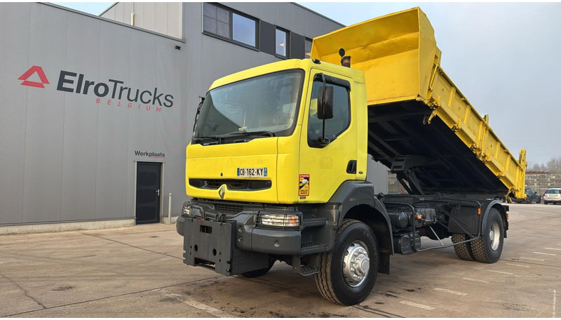 Renault KERAX 340 (4X4 / CAMION FRANCAIS / PARFAIT ETAT / LAMES / BOITE ET POMPE MANUELLE / FRENCH TRUCK) - Kipper: das Bild 1 Renault KERAX 340 (4X4 / CAMION FRANCAIS / PARFAIT ETAT / LAMES / BOITE ET POMPE MANUELLE / FRENCH TRUCK) - Kipper: das Bild 1