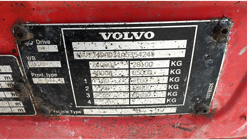Sattelzugmaschine Volvo FM 12 - 420 (6X4 / TRACTEUR ORIGINAL / BOITE MANUELLE / MANUAL GEARBOX / PROPRE): das Bild 20