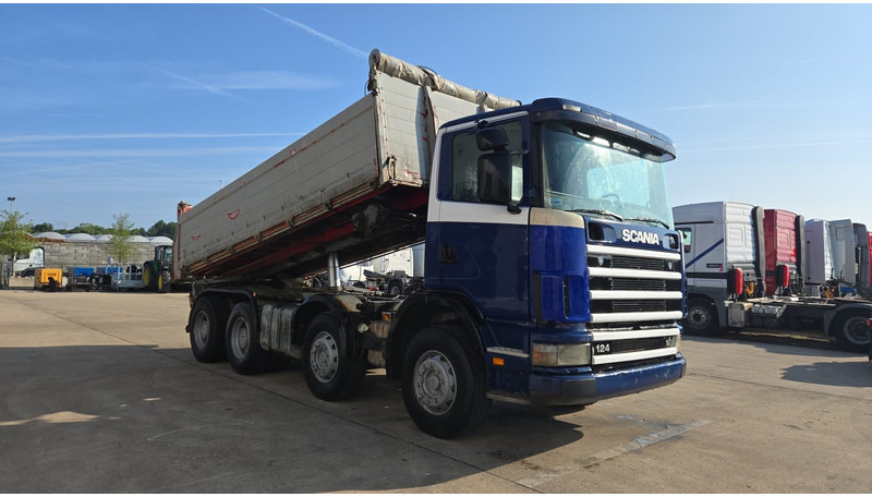 Scania 124-420 (BIG AXLE / GRAND PONT / LAMES / STEEL SUSP. / MANUAL GEARBOX / BOITE MANUELLE) - Kipper: das Bild 3 Scania 124-420 (BIG AXLE / GRAND PONT / LAMES / STEEL SUSP. / MANUAL GEARBOX / BOITE MANUELLE) - Kipper: das Bild 3