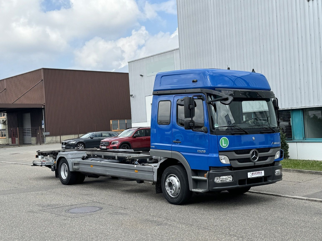 Mercedes-Benz Atego 1529 LL BDF 6-Sitze Umzug u-LBW Gr-Haus - Containerwagen/ Wechselfahrgestell LKW: das Bild 4 Mercedes-Benz Atego 1529 LL BDF 6-Sitze Umzug u-LBW Gr-Haus - Containerwagen/ Wechselfahrgestell LKW: das Bild 4
