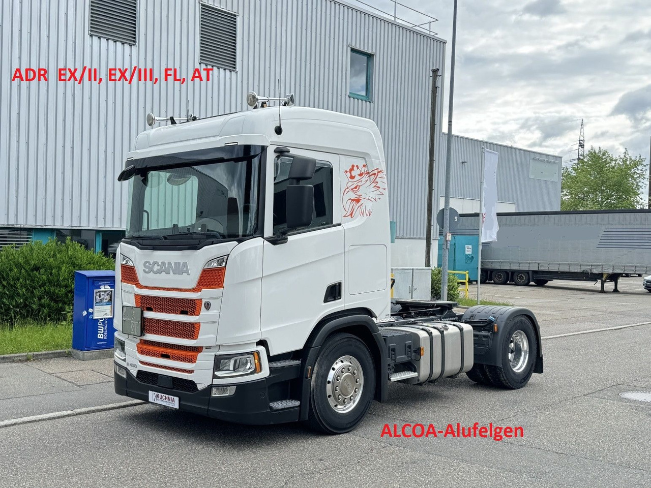 Scania R 450 ADR FL AT EX/II EX/III Retarder Alcoa TOP - Sattelzugmaschine: das Bild 1 Scania R 450 ADR FL AT EX/II EX/III Retarder Alcoa TOP - Sattelzugmaschine: das Bild 1