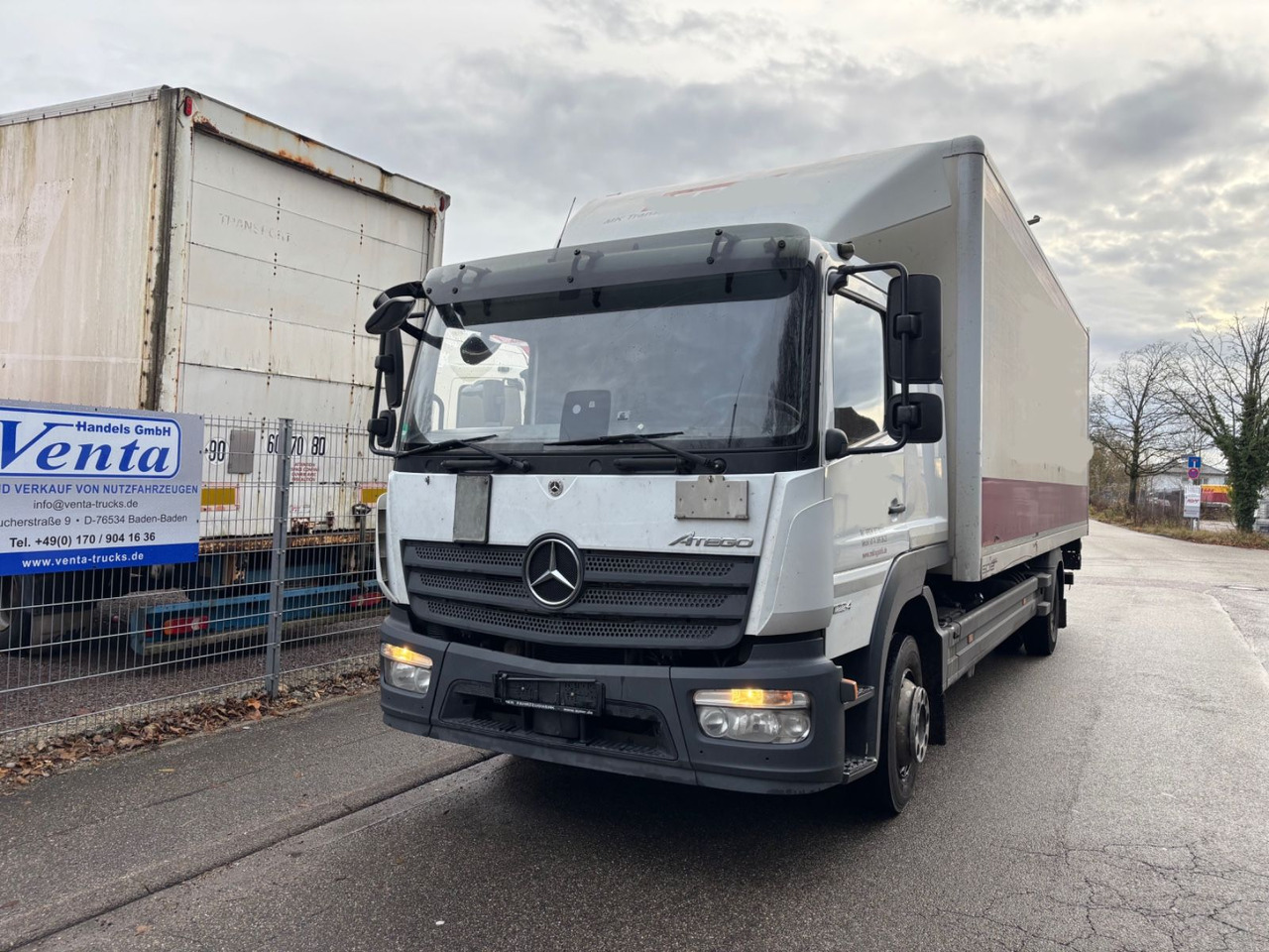 Mercedes-Benz Atego III 1224 L, Euro-6, Klima, LBW - Koffer LKW: das Bild 2 Mercedes-Benz Atego III 1224 L, Euro-6, Klima, LBW - Koffer LKW: das Bild 2