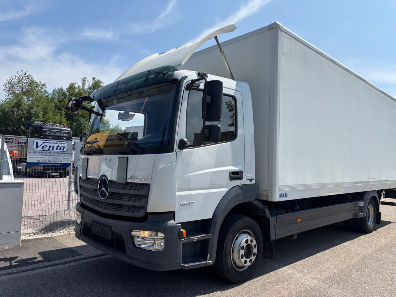 Mercedes-Benz Atego III 1227L, Euro-6 Klima, LBW - Koffer LKW: das Bild 1 Mercedes-Benz Atego III 1227L, Euro-6 Klima, LBW - Koffer LKW: das Bild 1