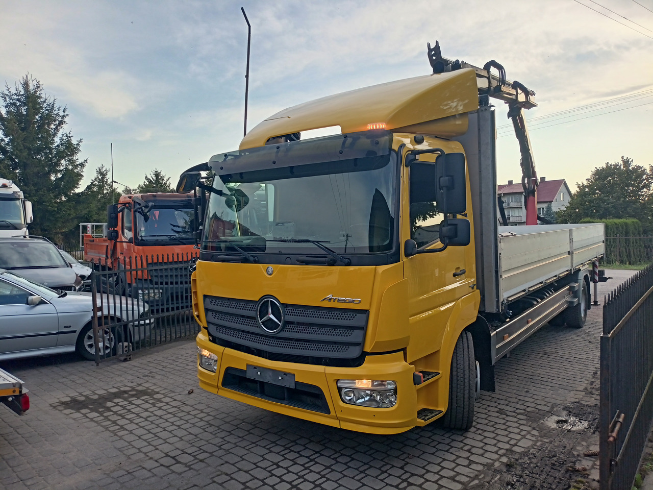 MERCEDES-BENZ Atego 1524 - Autokran: das Bild 4 MERCEDES-BENZ Atego 1524 - Autokran: das Bild 4
